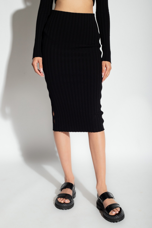 ‘Capri’ ribbed skirt Cotton Citizen Vitkac France